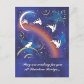 CARTE POSTALE AU-DESSUS DU PONT EN COURSE (Devant)