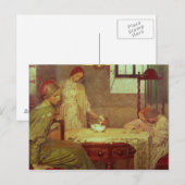 Carte Postale Au fond de l'hiver (Devant / Derrière)