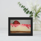 Carte postale au fromage à la fraise (Debout devant)