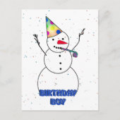 Carte Postale Au garçon d'anniversaire ! (Devant)