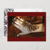 Carte postale au henné 2009_5 (Devant / Derrière)