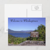 Carte Postale Au lac Whiskeytown (Devant / Derrière)