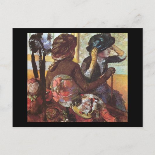 Carte Postale Au Milliner's (Devant)