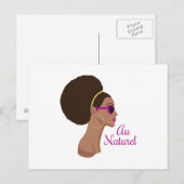 Carte Postale Au Naturel (Devant / Derrière)