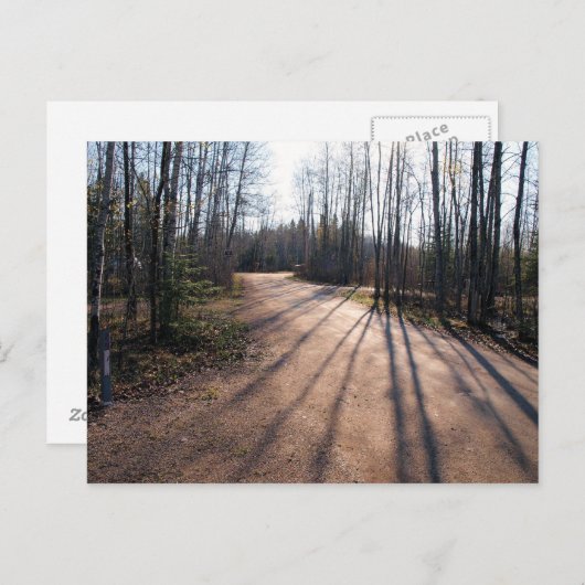 Carte Postale au premier feu (Devant / Derrière)