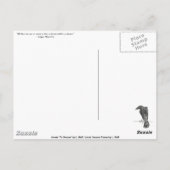 Carte Postale "Au rêve " (Dos)