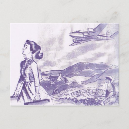 Carte Postale Au revoir (Devant)
