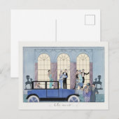 Carte Postale Au Revoir (1920) (Devant / Derrière)