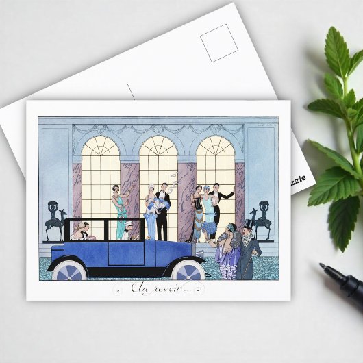 Carte Postale Au Revoir (Adieu)