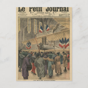 Carte Postale Au Salon des aéronefs