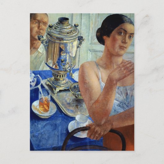 Carte Postale Au Samovar, 1926 (Devant)