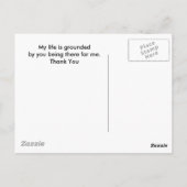 Carte Postale Au sol (Dos)