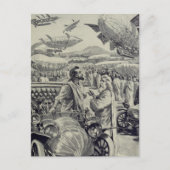 Carte Postale "Au spectacle aérien" (Devant)