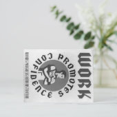 Carte Postale Au travail (Debout devant)