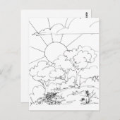 Carte postale - Aube (Devant / Derrière)