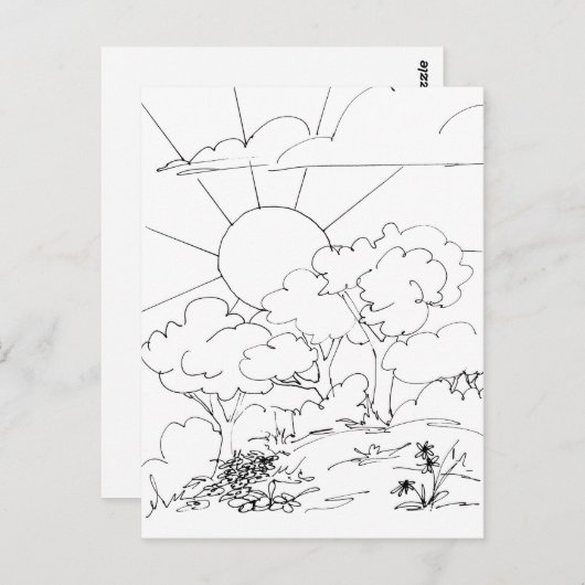 Carte postale - Aube (Devant / Derrière)