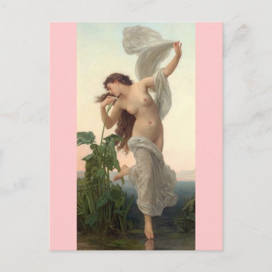 Carte Postale Aube - Art Vintage - Bouguereau (Devant)