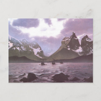 CARTE POSTALE AUBE DE VIKING