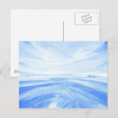 Carte Postale Aube d'hiver (Devant / Derrière)