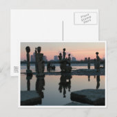 Carte Postale Aube sur la rivière des Outaouais. (Devant / Derrière)