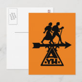 Carte Postale Auberges de jeunesse américaines (Devant / Derrière)