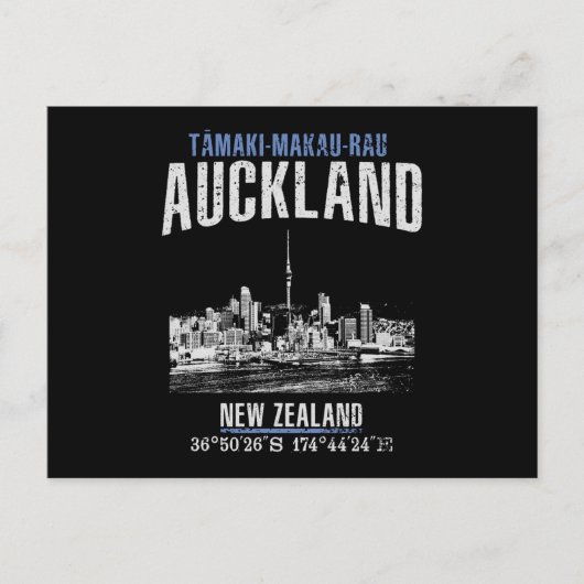 Carte Postale Auckland (Devant)