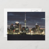 Carte Postale Auckland @ Night (Devant / Derrière)
