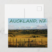 Carte postale Auckland, Nouvelle-Zélande (Devant / Derrière)