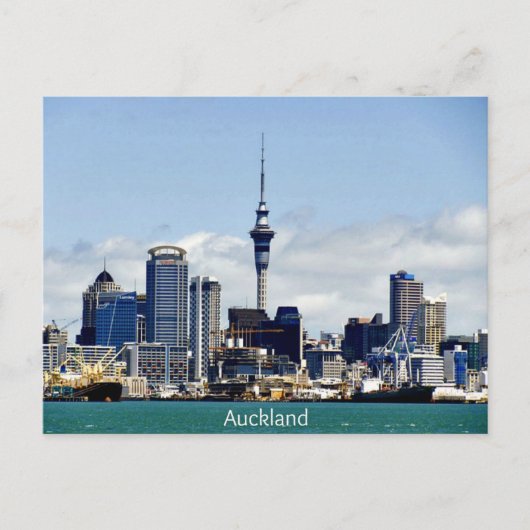Carte Postale Auckland Skyline (Devant)