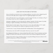 Carte postale Aucun enregistrement des erreurs (SJ (Dos)