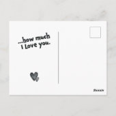 Carte Postale Aucun mot ne peut exprimer... (Dos)