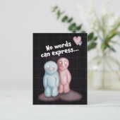 Carte Postale Aucun Mots Ne Peut Express... (Debout devant)