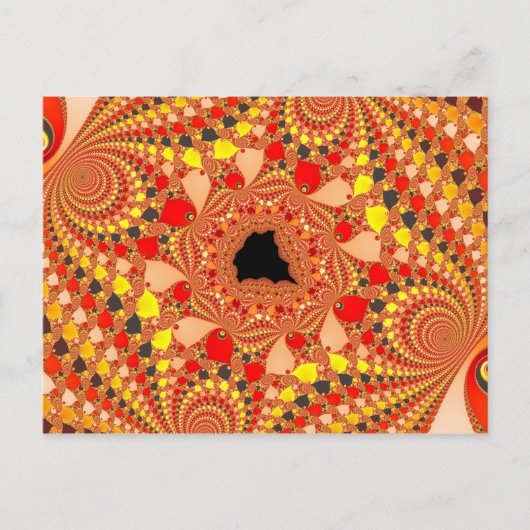 Carte Postale Aucun moyen - Fractal (Devant)