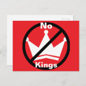 Carte Postale Aucun roi (Devant / Derrière)