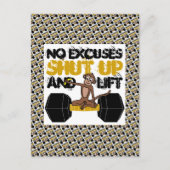 Carte Postale Aucun singe n'en parle (Devant)