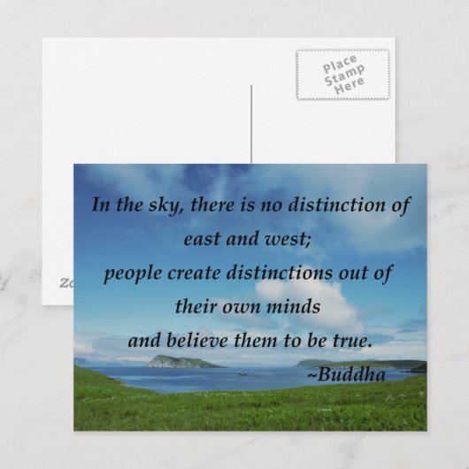 Carte Postale Aucune distinction (Devant / Derrière)