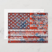 Carte Postale Aucune femme (Devant / Derrière)