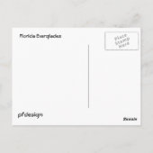 Carte Postale Aucune natation ! (Dos)