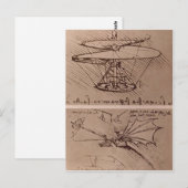 Carte Postale Aucune résolution supérieure disponible. Leonardo_ (Devant / Derrière)