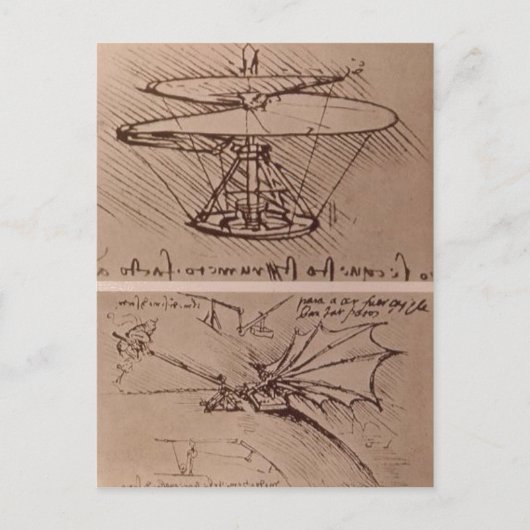 Carte Postale Aucune résolution supérieure disponible. Leonardo_ (Devant)