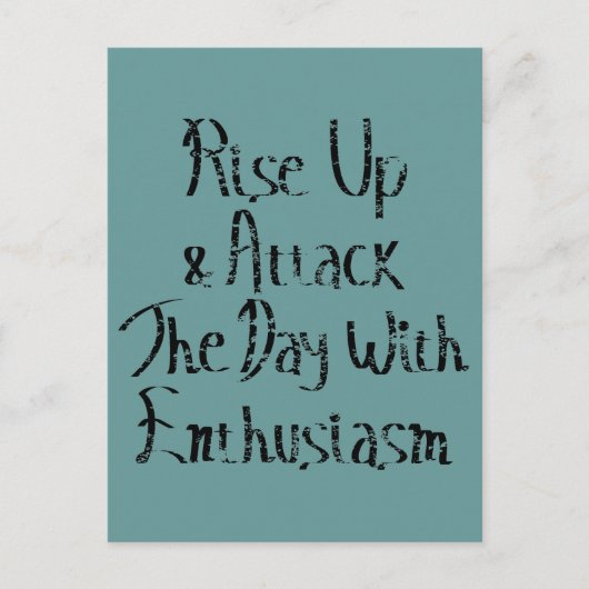 Carte Postale Augmenter la motivation (Devant)