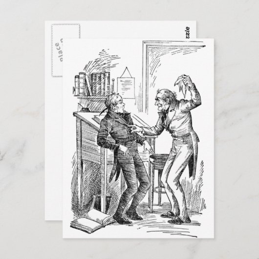 Carte Postale Augmentez votre salaire (Devant / Derrière)