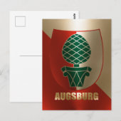Carte Postale Augsbourg (Devant / Derrière)