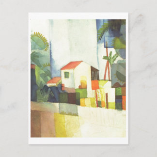 Carte Postale August Macke - Chambre lumineuse de Helles Haus