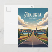 Carte Postale Augusta Kentucky (Devant / Derrière)