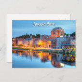 Carte Postale Augusta Maine (Devant / Derrière)