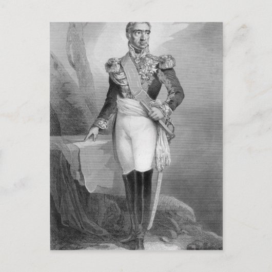 Carte Postale Auguste Frederic Louis Viesse de Marmont (Devant)