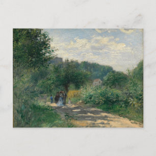 Carte Postale Auguste Renoir A Road à Louveciennes