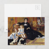 Carte Postale Auguste Renoir Madame Georges Charpentier (Devant / Derrière)