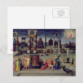 Carte Postale Augustus et la Sibyl Tiburtine (Devant / Derrière)